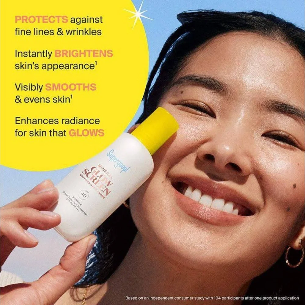 SUNRISE Mineral Glowscreen Soft-Radiance Drops SPF 40 NEW UNUSED BOXED